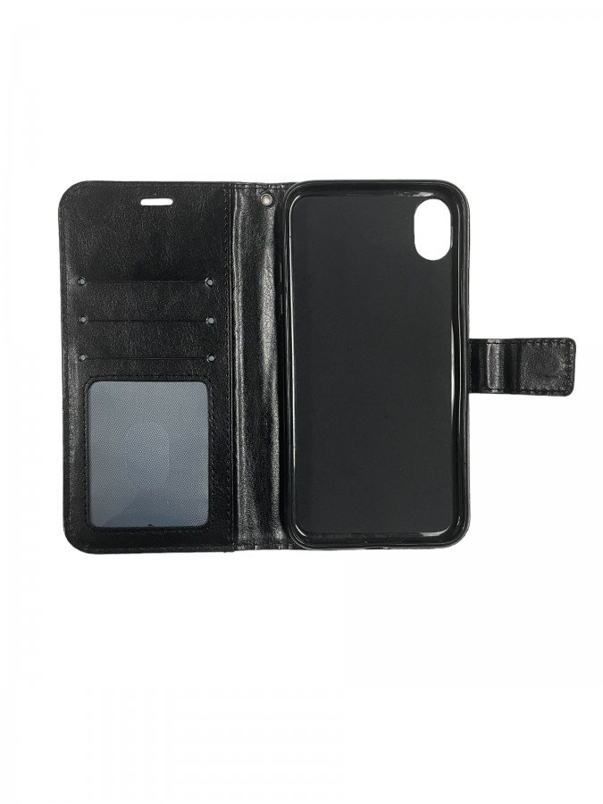 Case Wallet iPhone XR Regular Black - Image 3