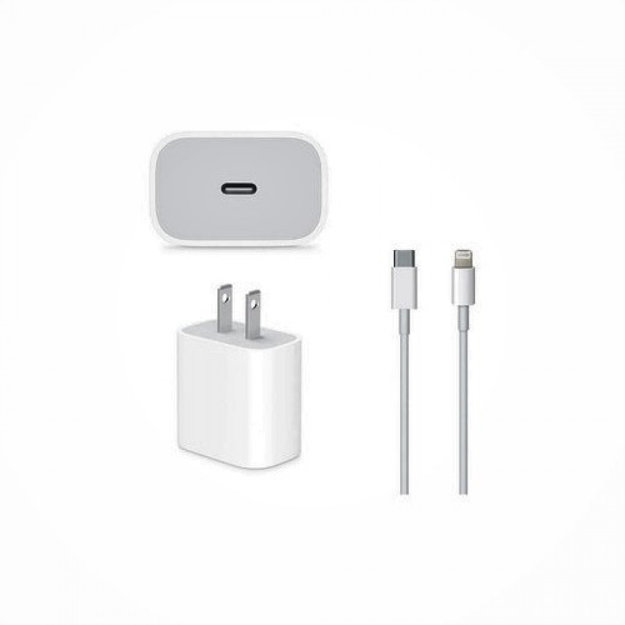 iPhone Type-C to Lightning Cable + Power Adapter (20W)