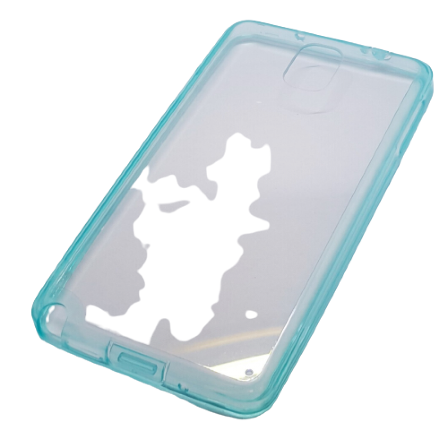 Case Samsung Galaxy Note 4 Silicone Blue