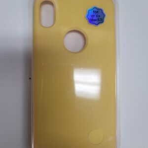 Case iPhone XR Silicone Yellow