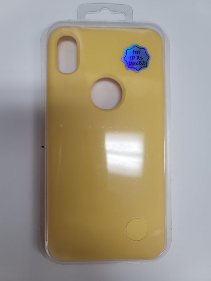Case iPhone XR Silicone Yellow