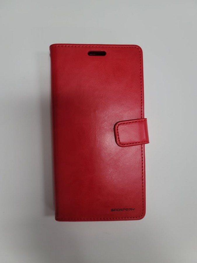 Case iPhone X/Xs Wallet Bluemoon Red