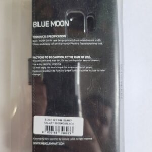 Case Samsung S9 Plus Wallet Bluemoon Black