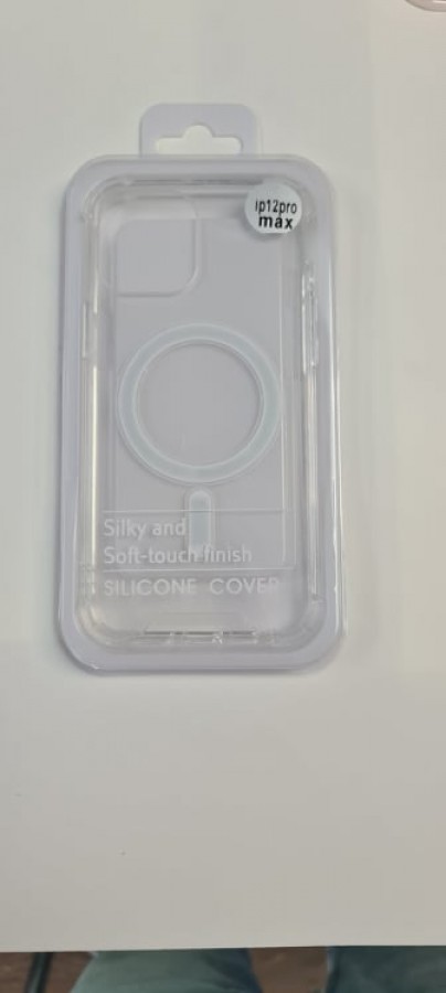 Case iPhone Xs Max Silicone MagSafe Transparent