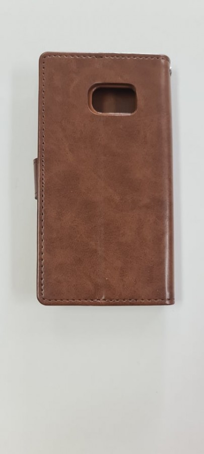 Case Wallet Samsung S7 Edge Bluemoon Brun