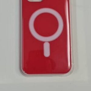 Case iPhone Xs Max Silicone MagSafe Red