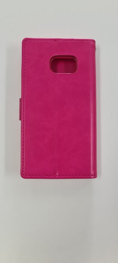 Case Wallet Samsung S7 Edge Bluemoon Fuchsia