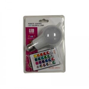 Remote control led colorful lamp
