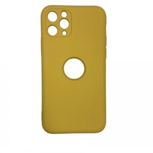 Case iPhone 11 Pro Silicone Yellow