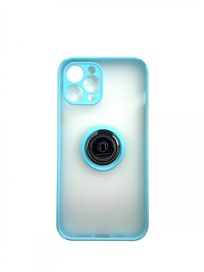 Case iPhone 12 Pro Max iRing Funky Turquoise