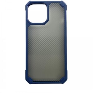 Case iPhone 13 Pro Silicone Corner Transparent Blue
