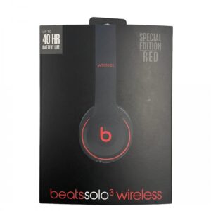 Beats Solo 3 Wireless Red & Black