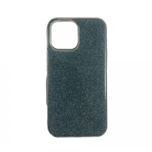 Case iPhone 12 Pro Max Glass Crystal Bleu