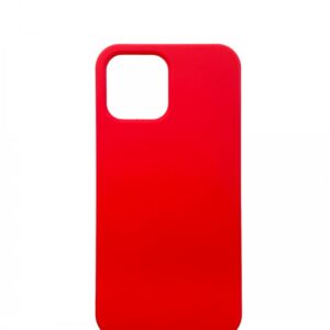 Case iPhone 12 Pro Max Silicone Red