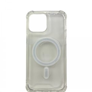 Case iPhone 12 Pro Max Silicone MagSafe Transparent
