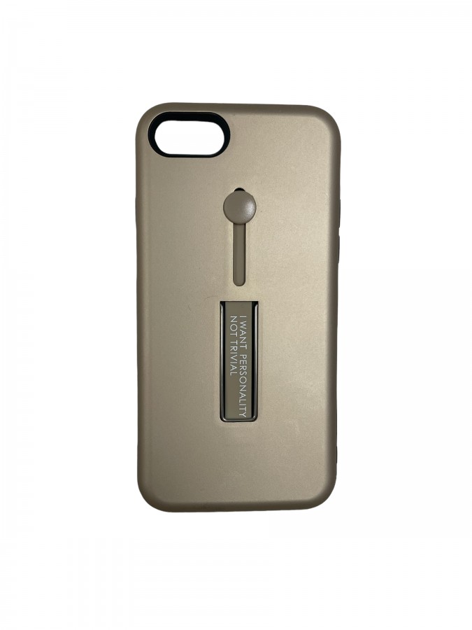Case iPhone 7/8/SE With Stand Metal Gold