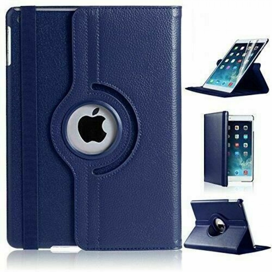 Blue Leather Case 360 iPad Pro 10.5 And Leather Case 360 iPad Air3