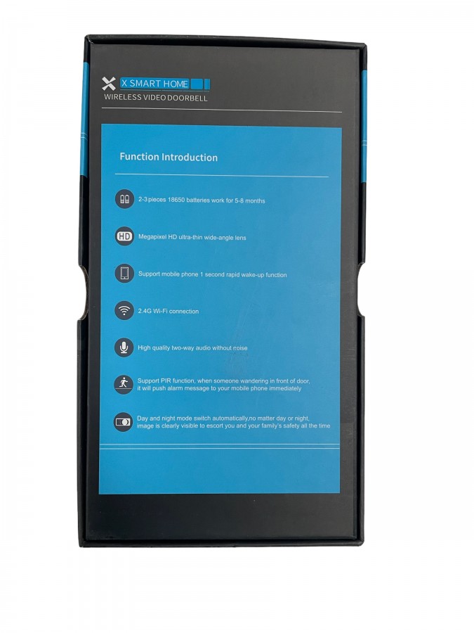 X Smart Home Wireless Video Doorbell - Image 4