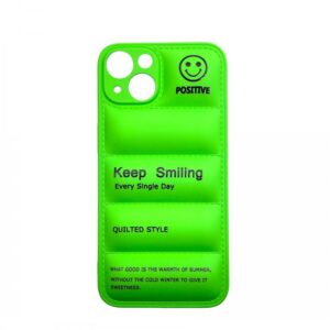 Case iPhone 11 Keep Smiling Green