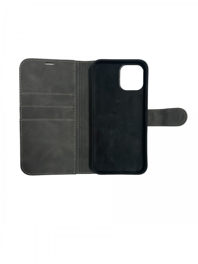 Case Wallet iPhone 12 Pro Max Magnetic Black - Image 2