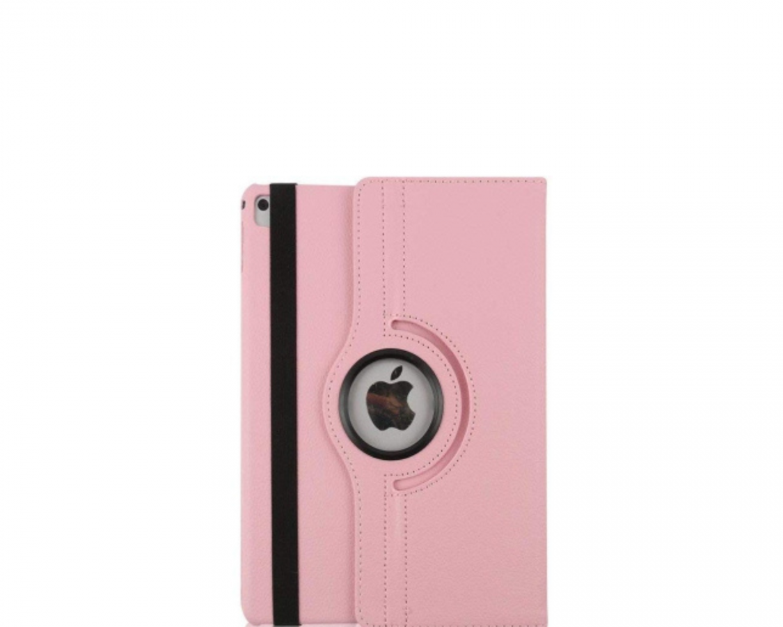 Pink Leather Case 360 iPad Pro 12.9 2G