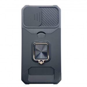 Case iPhone 13 Pro Max iRing Hide Camera & Slot Card Black
