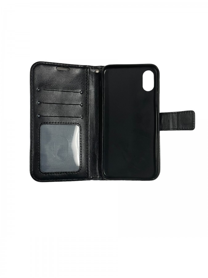 Case iPhone X/Xs Wallet Regular Black - Image 3