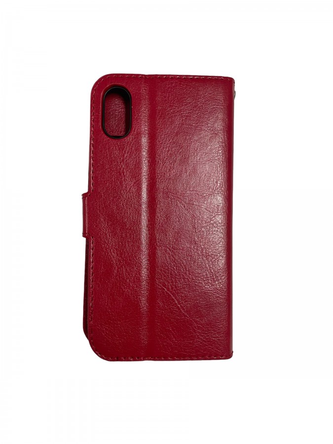 Case iPhone X/Xs Wallet Regular Red