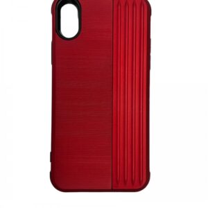 Case iPhone X / XS Red With Stand Plastic