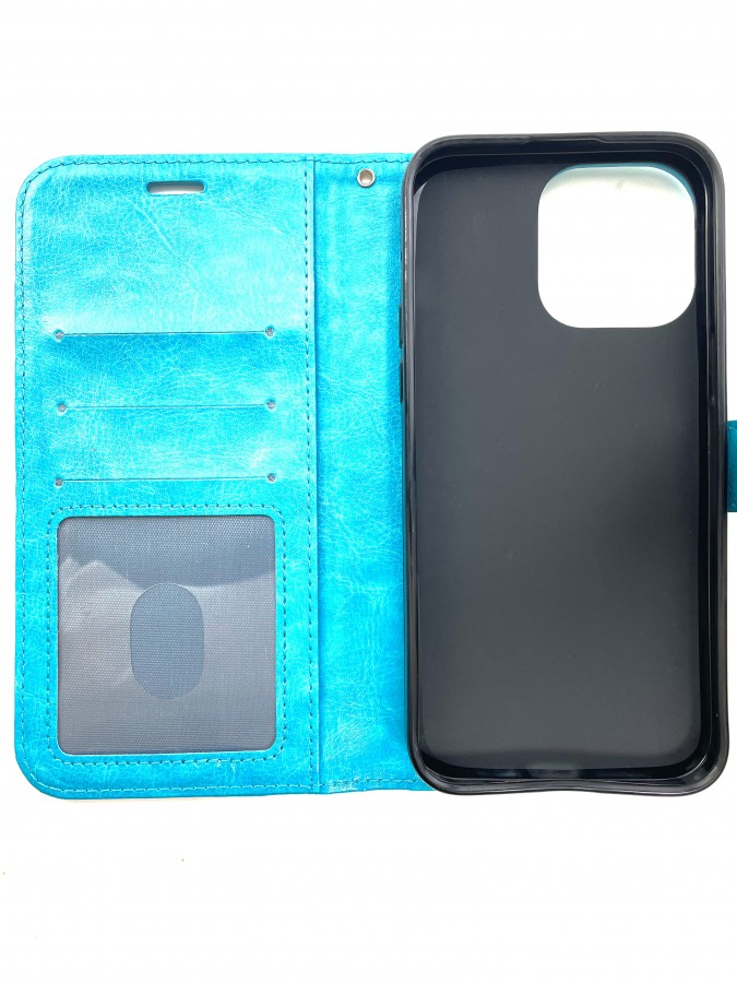 Case iPhone 14 Pro Wallet Regular Blue - Image 3