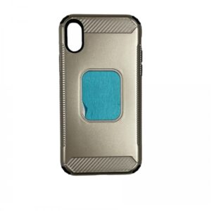 Case iPhone X/Xs  Plaque Metal Gold
