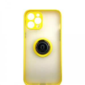 Case iPhone 12 Mini iRing Funky Yellow