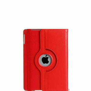 Red Leather Case 360 iPad Mini 1G - 2G - 3G