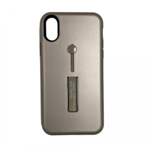 Case iPhone X / XS With Stand Metal Gold