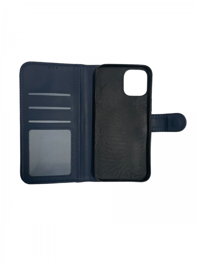 Case Wallet iPhone 12 mini Magnet Blue - Image 2