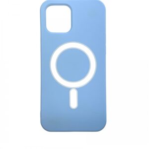 Case iPhone 12 / 12 Pro Silicone Magsafe Blue