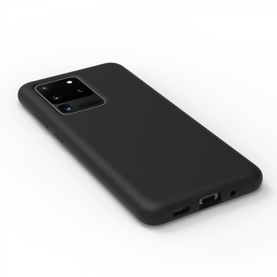 Case Samsung Galaxy S21 Ultra Silicone Black