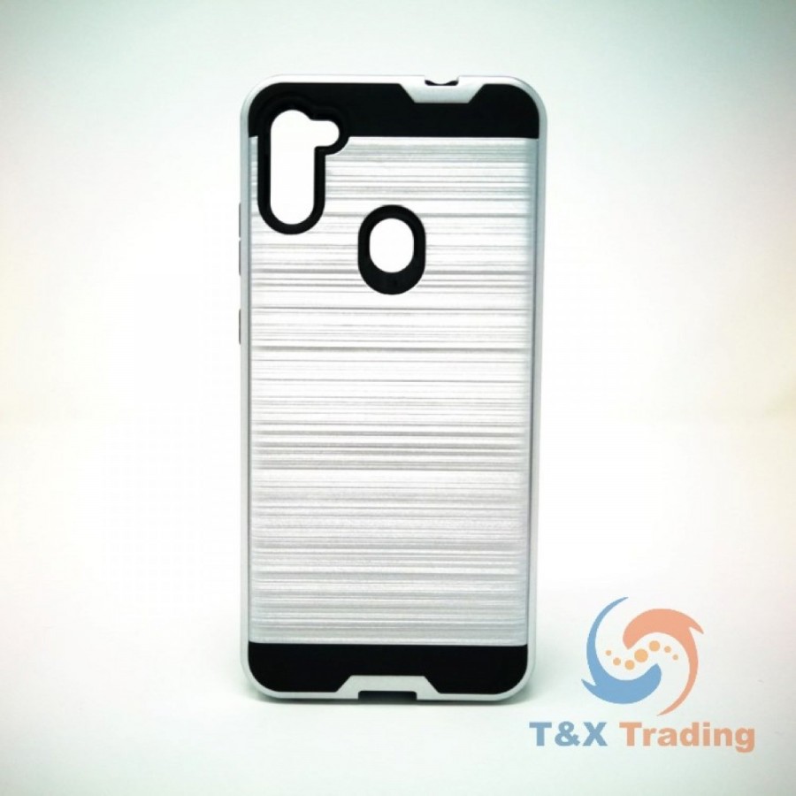 Case Samsung Galaxy A30S Hard Case Silver