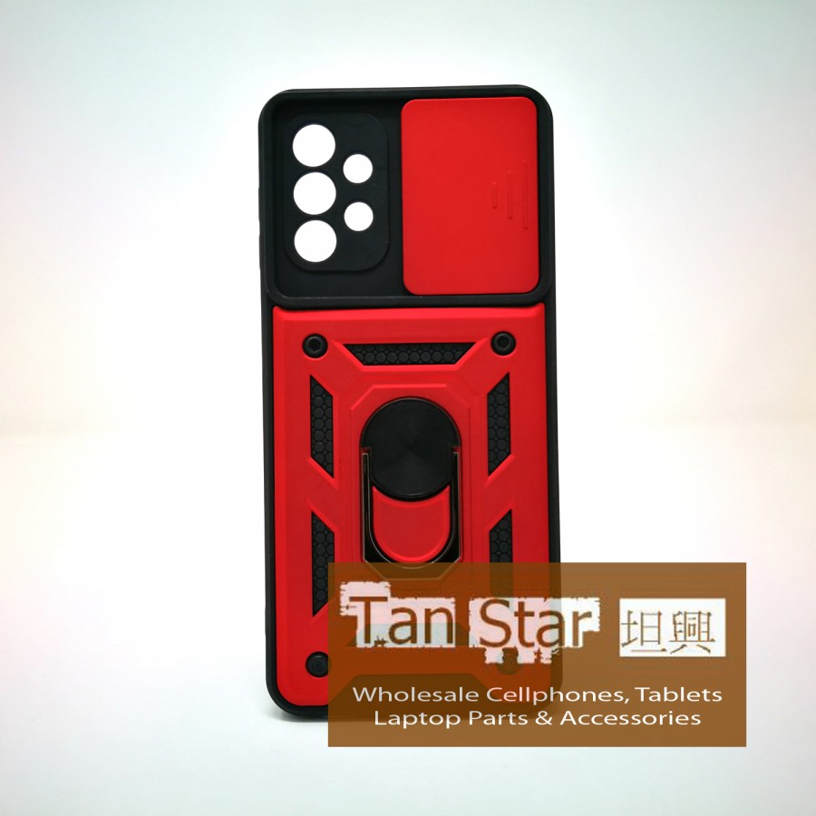 Case Samsung Galaxy A72 Hide Cam Red