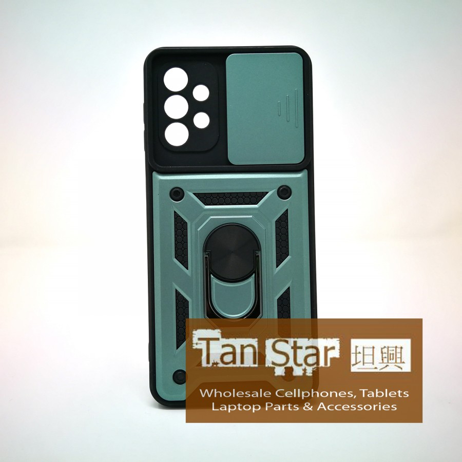 Case Samsung Galaxy A72 Hide Cam Green