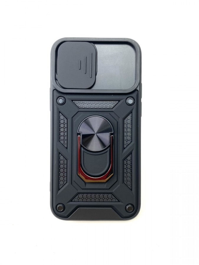 Case iPhone 13 Mini iRing Hide Camera Black - Image 2