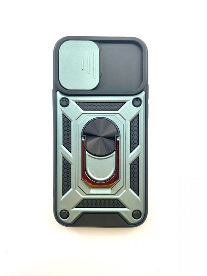 Case iPhone 13 Mini iRing Hide Camera Green - Image 2