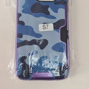 Case Samsung S7 Edge Hard Case Camo Blue