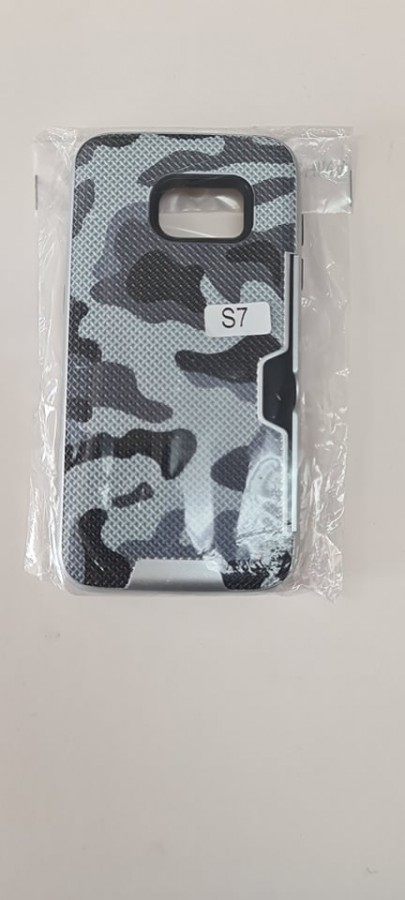 Case Samsung S7 Edge Hard Case Camo Grey