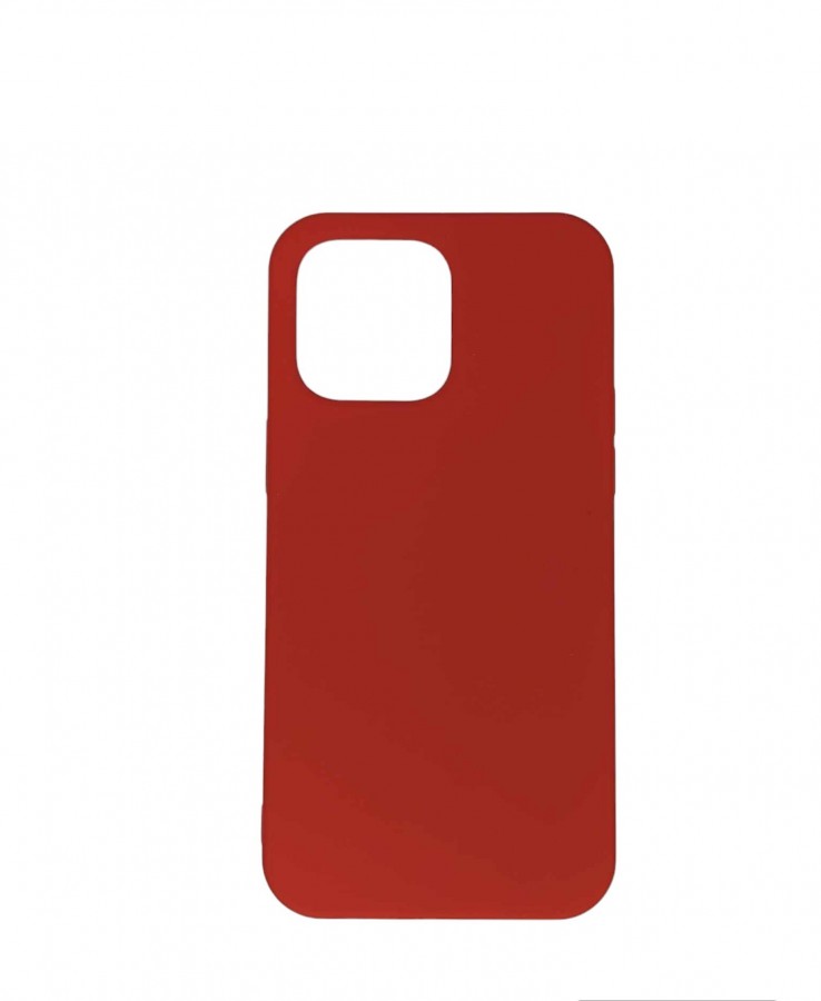 Case iPhone 14 Pro Max Silicone Red