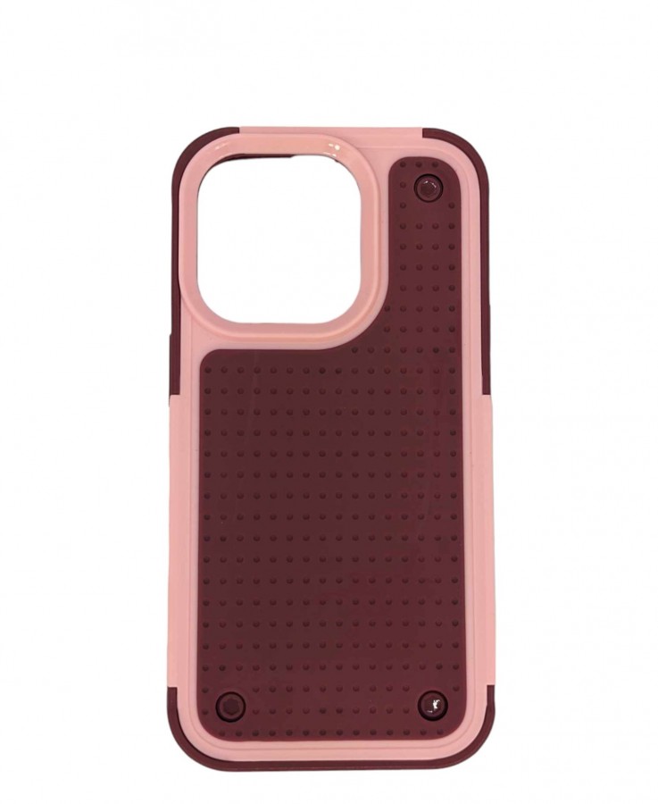 Case iPhone 14 Case Pointille Pink