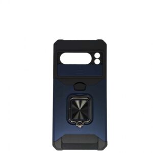 Case Google Pixel 8 Pro Hard Case iRing Hide Camera and Slot Card Blue