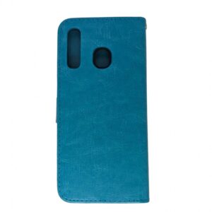 Case Samsung Galaxy A20 Wallet Regular Blue