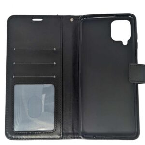 Case Samsung Galaxy A12 Wallet Regular Black