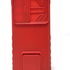 Case Samsung S22 Ultra Hard Case Hide Camera AutoFocus White Stand Plastic Red